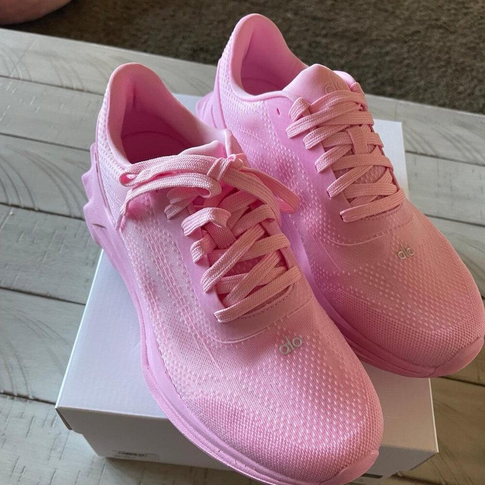 Alo Yoga Runner Pink Athletic Shoes